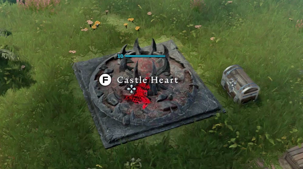 V Rising serce, castle heart jak zbudować, zarządzanie Eurogamer.pl