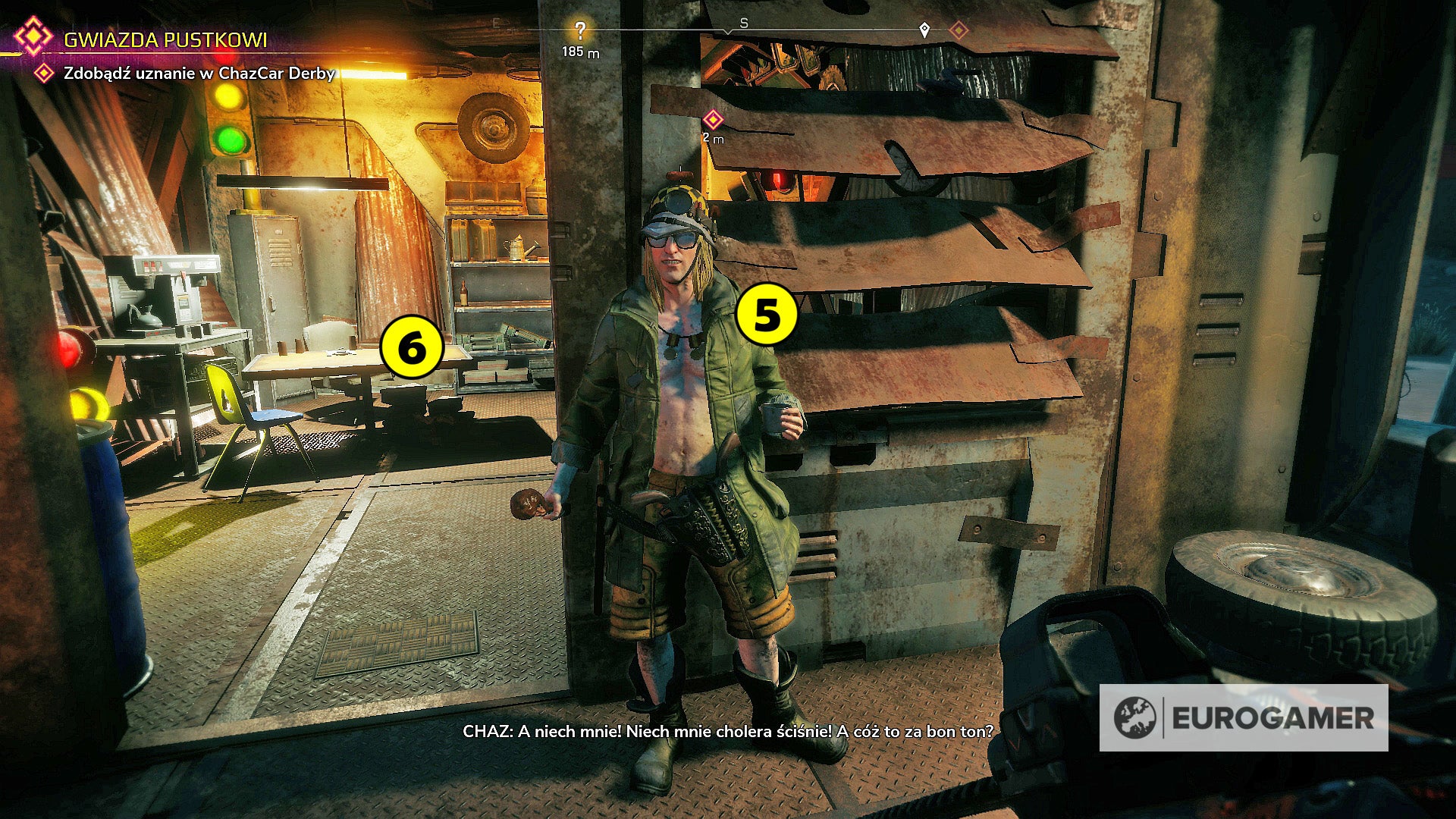 Rage 2 Gwiazda pustyni Mutant Bash Tv, ChazCar Derby, Klegg, boss