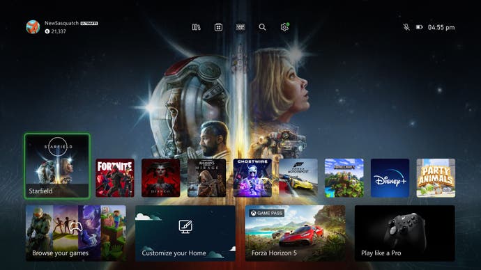Xbox startet glänzendes neues Home Dashboard für Serien X/S, One Consoles Xbox startet glänzendes neues Home Dashboard für Serien X/S, One Consoles