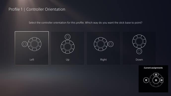 Access controller UI controller orientation