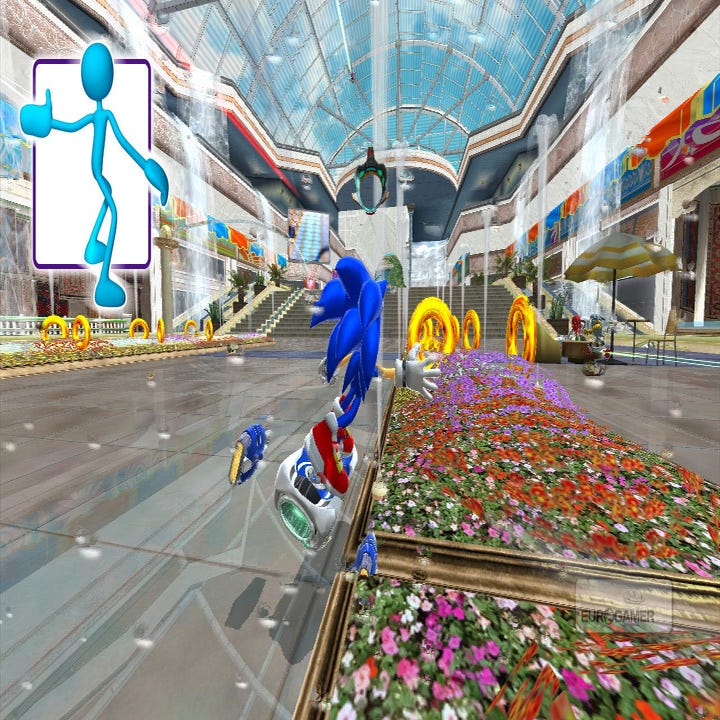 Microsoft Sonic Free Riders Games
