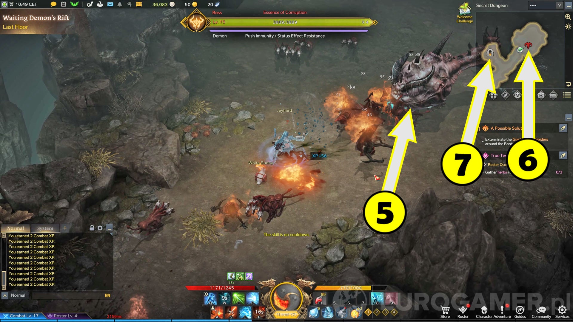 Lost Ark - mapa skarbów: Waiting Demon's Rift | Eurogamer.pl