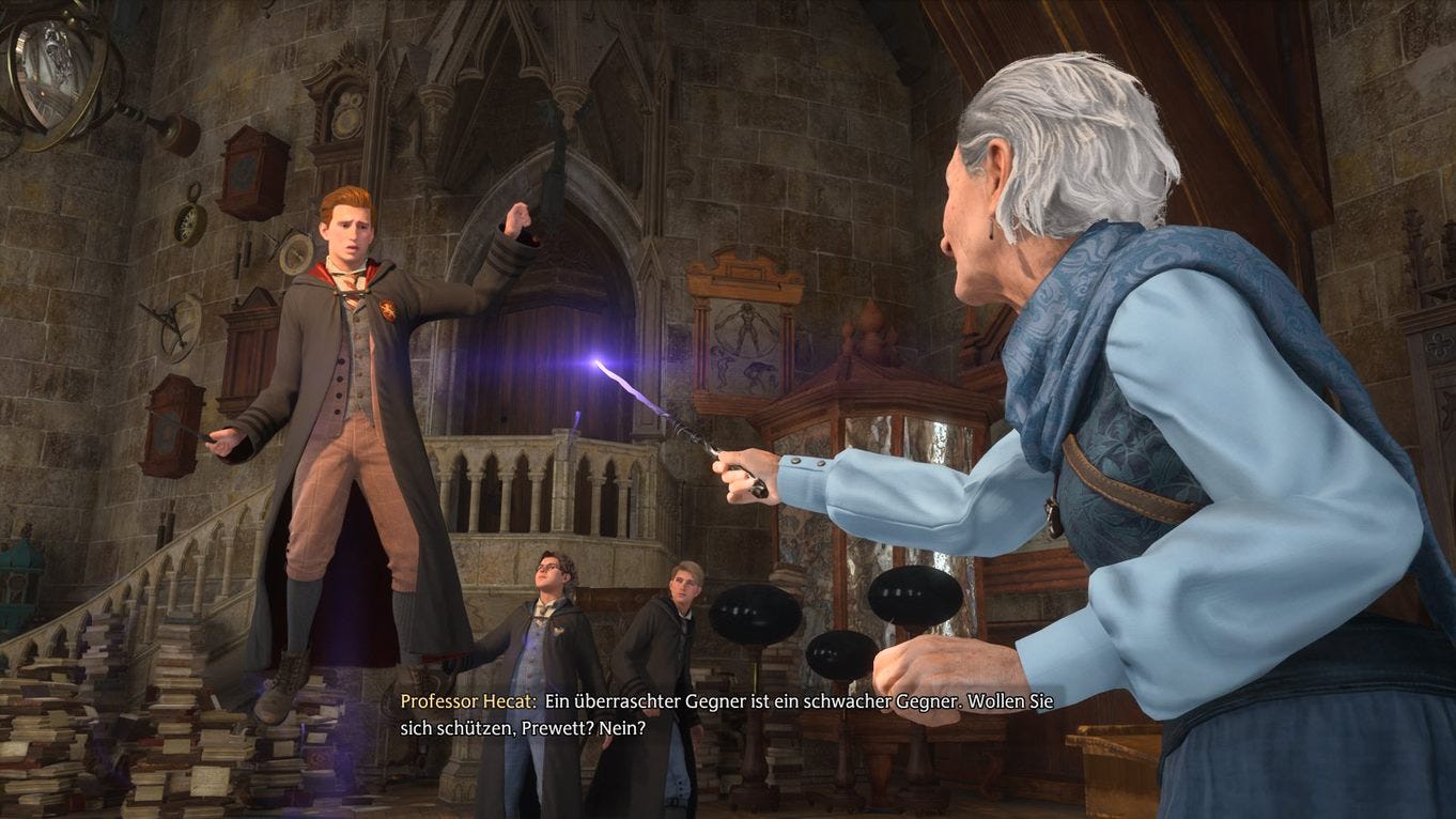 Verteidigung Gegen Die Dunklen Künste Lehrer Hogwarts Legacy - Unterrichtsstunde: Verteidigung gegen die dunklen