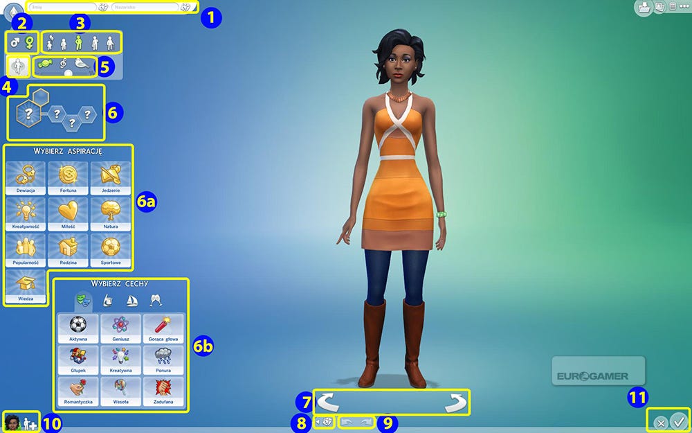 Tworzenie Sima W The Sims 4 Online Sims 4 - tworzenie sima i rodziny | Eurogamer.pl