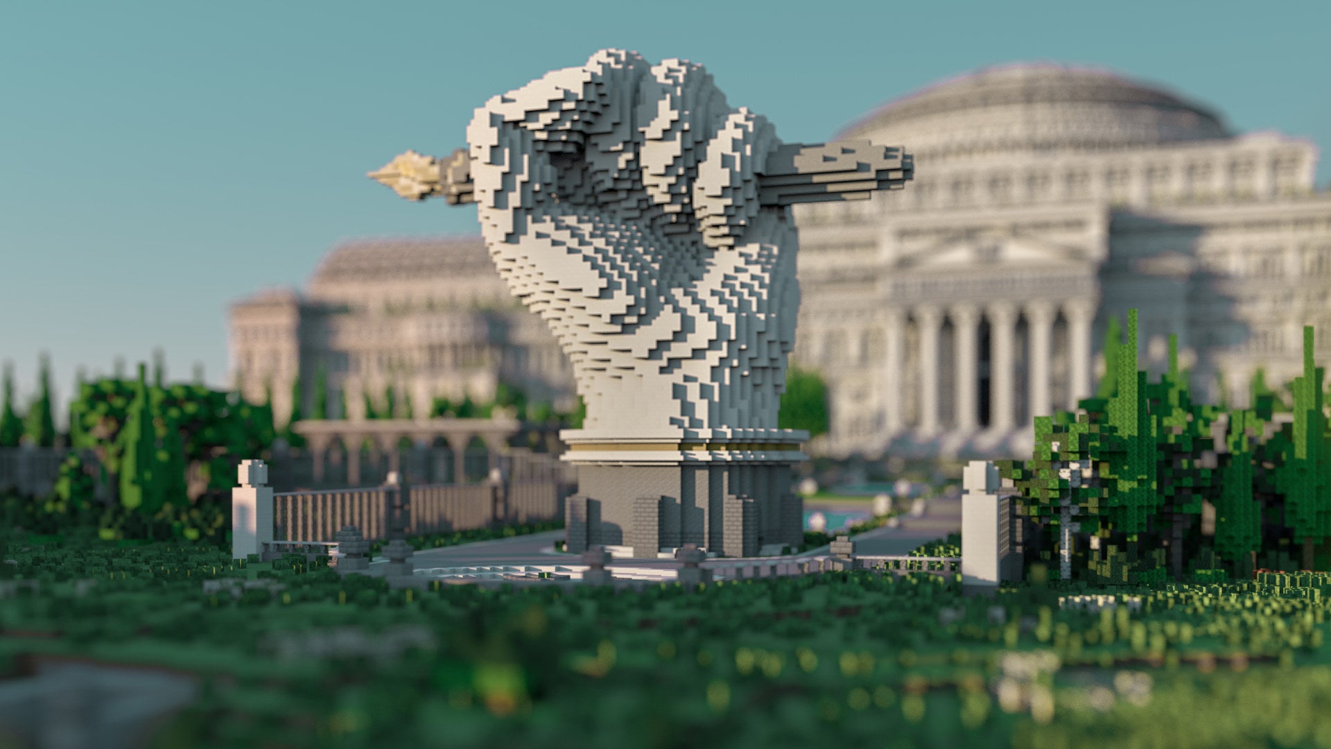 The writing of censored journalists has been republished inside Minecraft