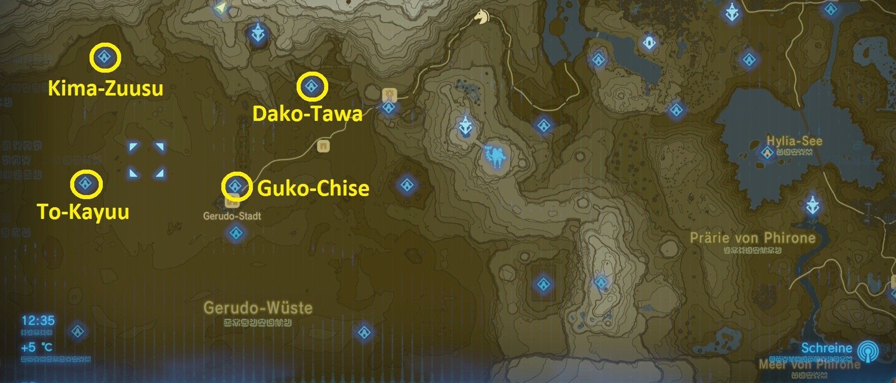 Zelda Breath Of The Wild Guko Chise Schrein Zelda: Breath of the Wild - Guko-Chise-Schrein, Schweigende Statuen
