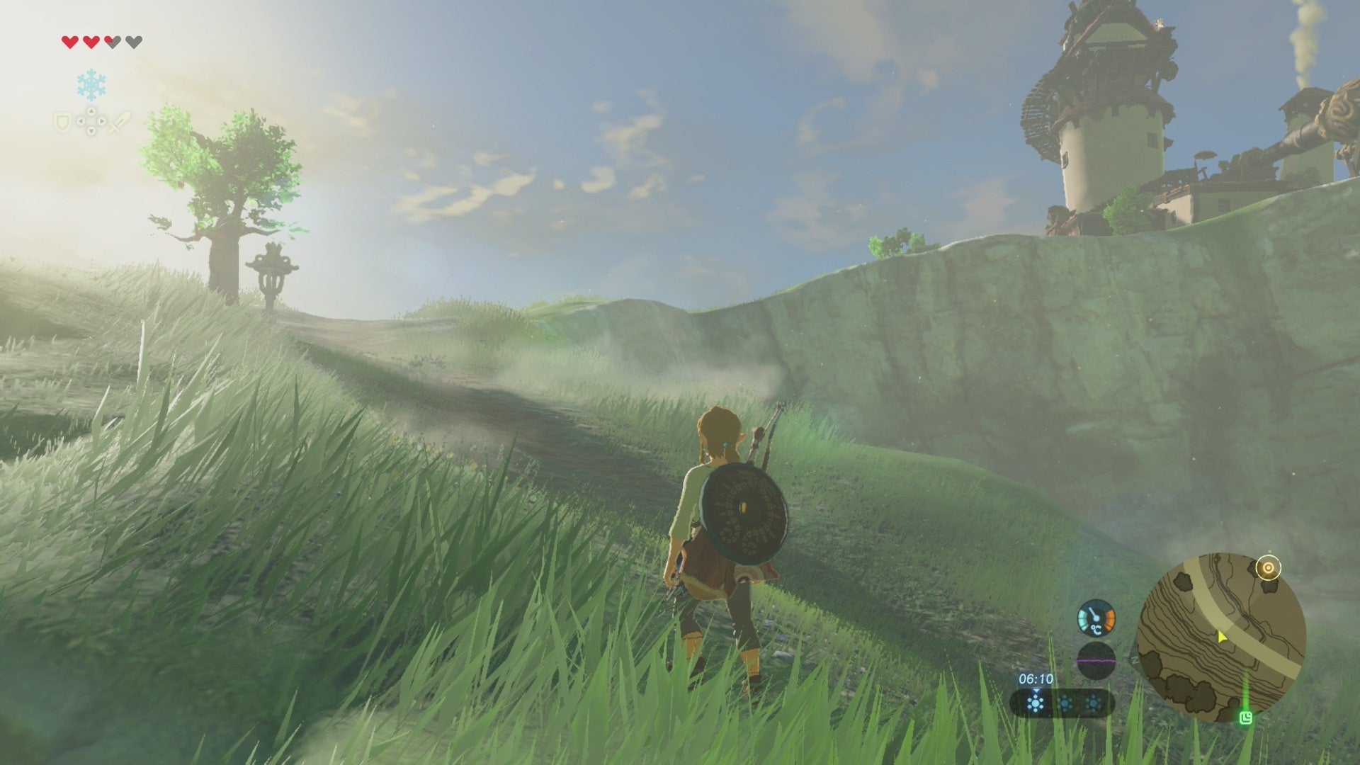 Zelda: Breath of the Wild: Zeldas Vermächtnis - Weg nach Hateno, Karte
