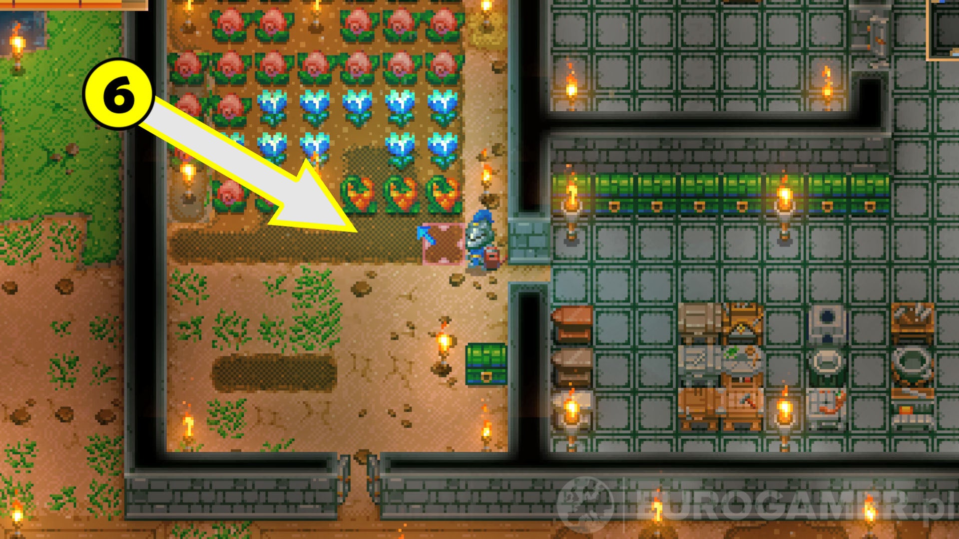 Core Keeper konewka, watering can podlewanie Eurogamer.pl