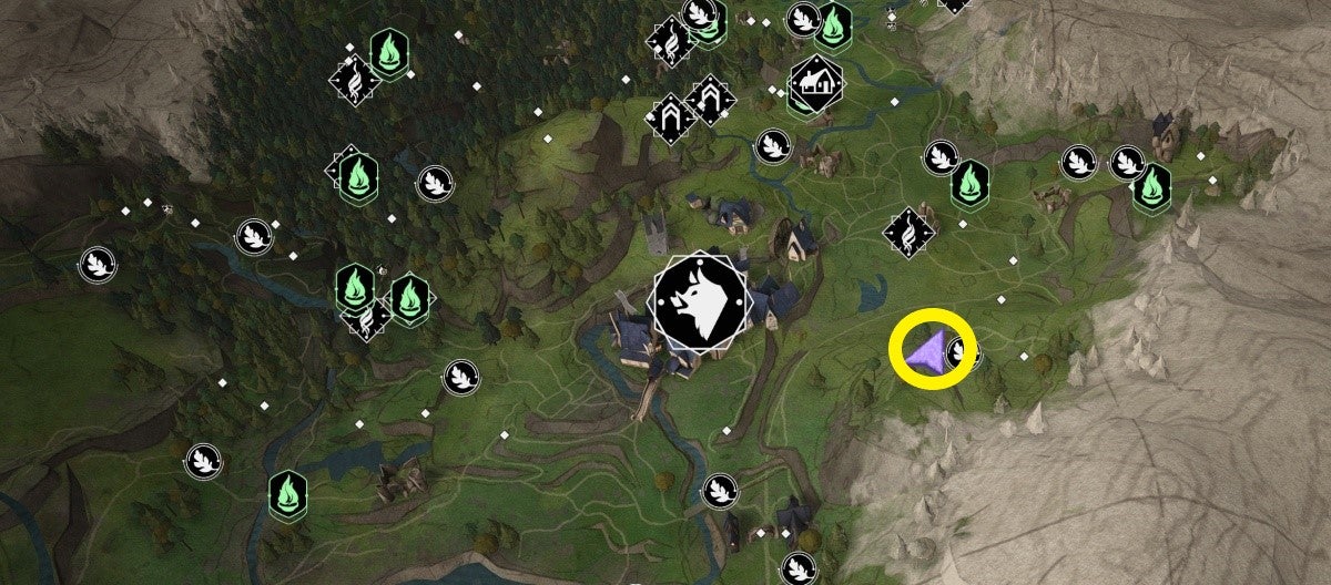 Hogwarts Legacy Alle Landeplattformen freischalten, Karte aller Standorte Eurogamer.de