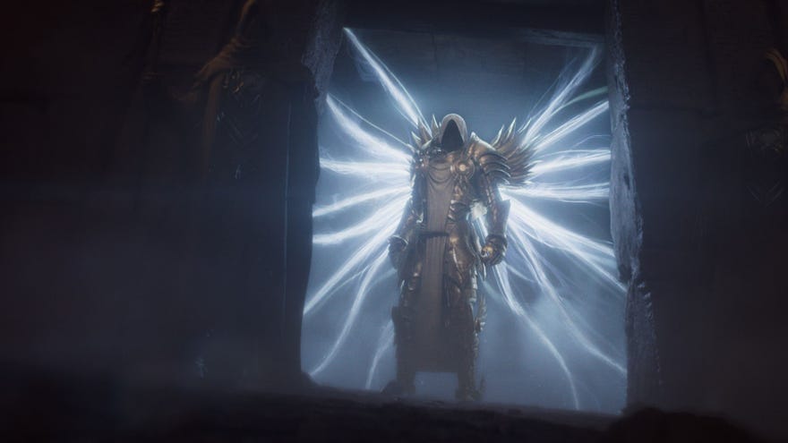 Tyrael in Diablo 2: Resurrected