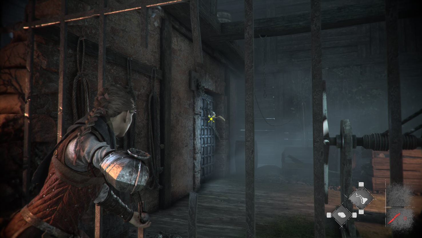 A Plague Tale Requiem Kapitel 4 Docks erreichen, Boot des Ordens, Bitte Lucas um Komponenten