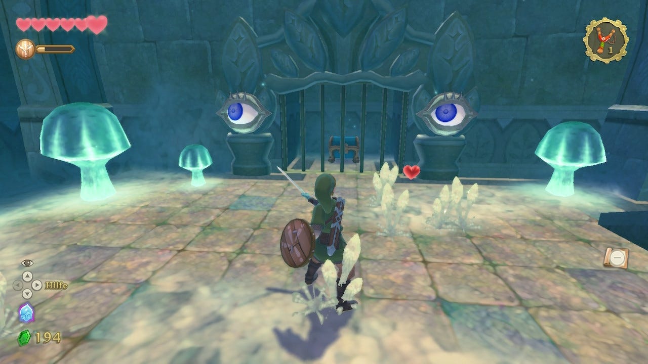 Zelda Skyward Sword Tempel Des Himmelsblicks Zelda: Skyward Sword HD - Tempel des Himmelsblicks: Karte, Wasserstand