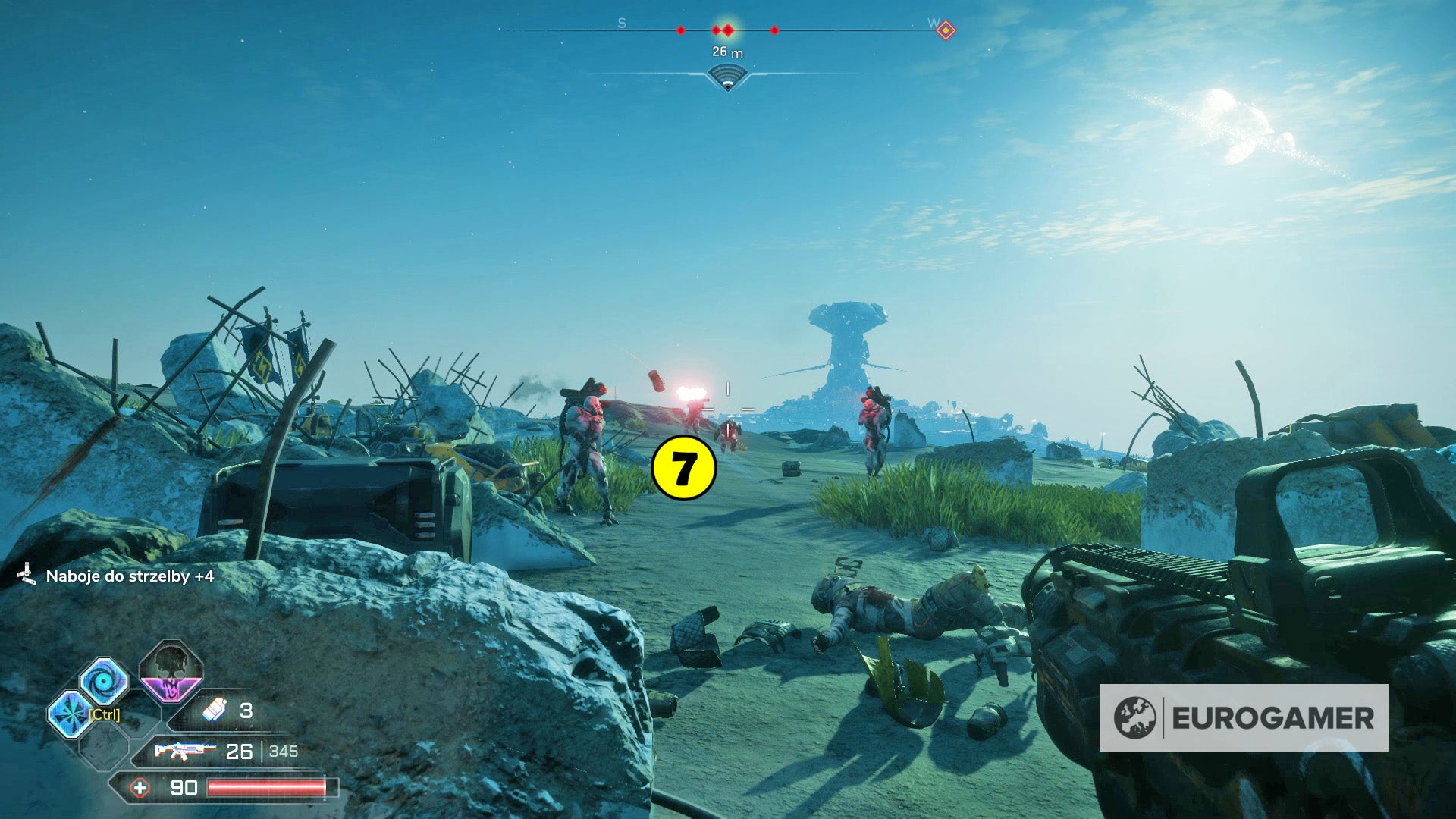 Rage 2 Sygnał Marshall, Nora Brzytowników, Gulo, komputer, Locus