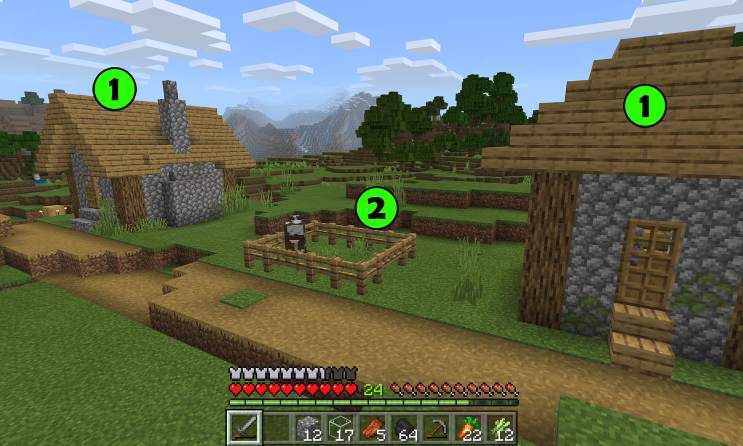 Minecraft - osady, gdzie znaleźć wioski | Eurogamer.pl