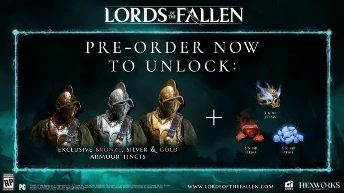 Se desbloquea la reserva de Lords of the Fallen
