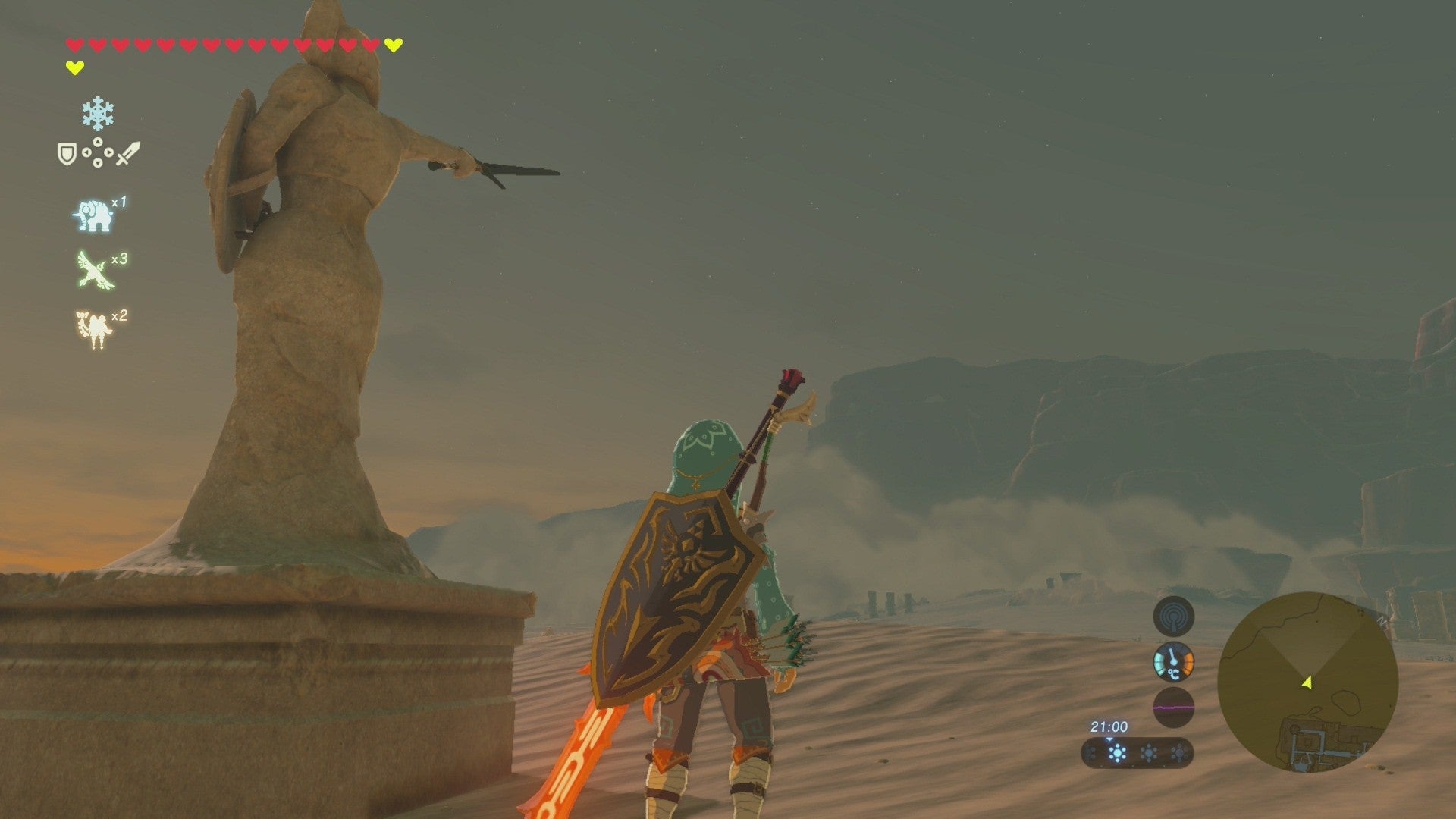 Zelda Breath Of The Wild Guko Chise Schrein Zelda: Breath of the Wild - Guko-Chise-Schrein, Schweigende Statuen