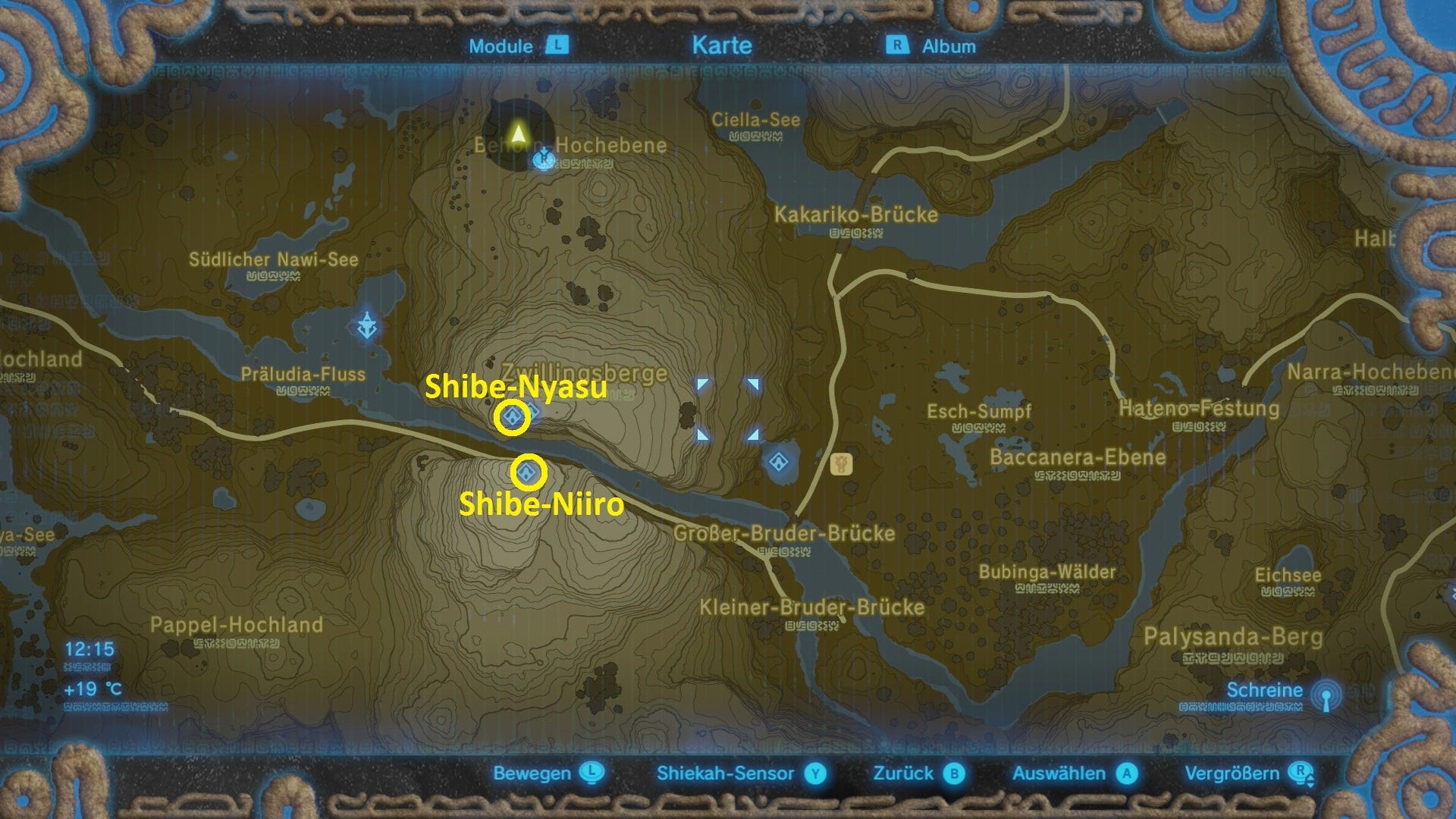 Zelda Breath Of The Wild Shibe Niiro Schrein Zelda: Breath of the Wild - Shibe-Niiro-Schrein, Shibe-Nyasu-Schrein