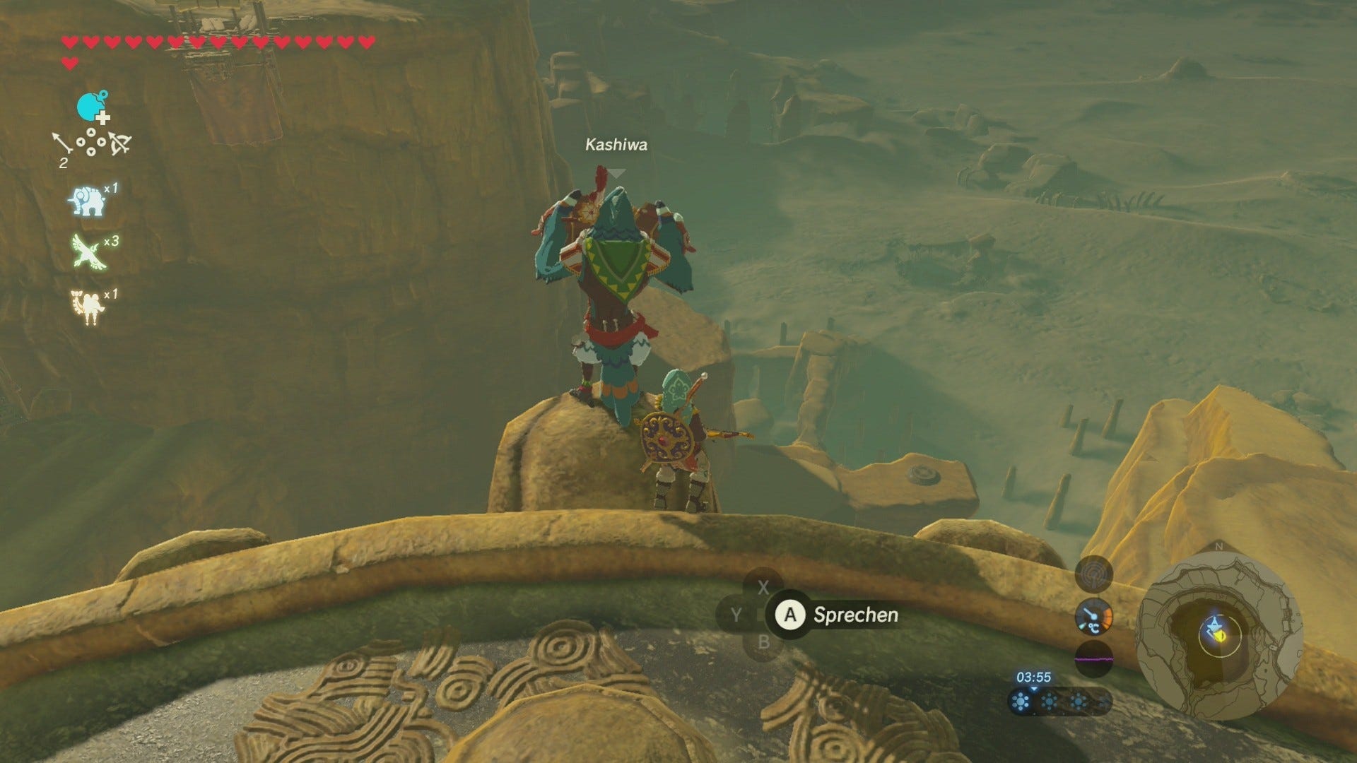 Zelda Breath Of The Wild Worauf Der Schatten Weist www.eurogamer.de