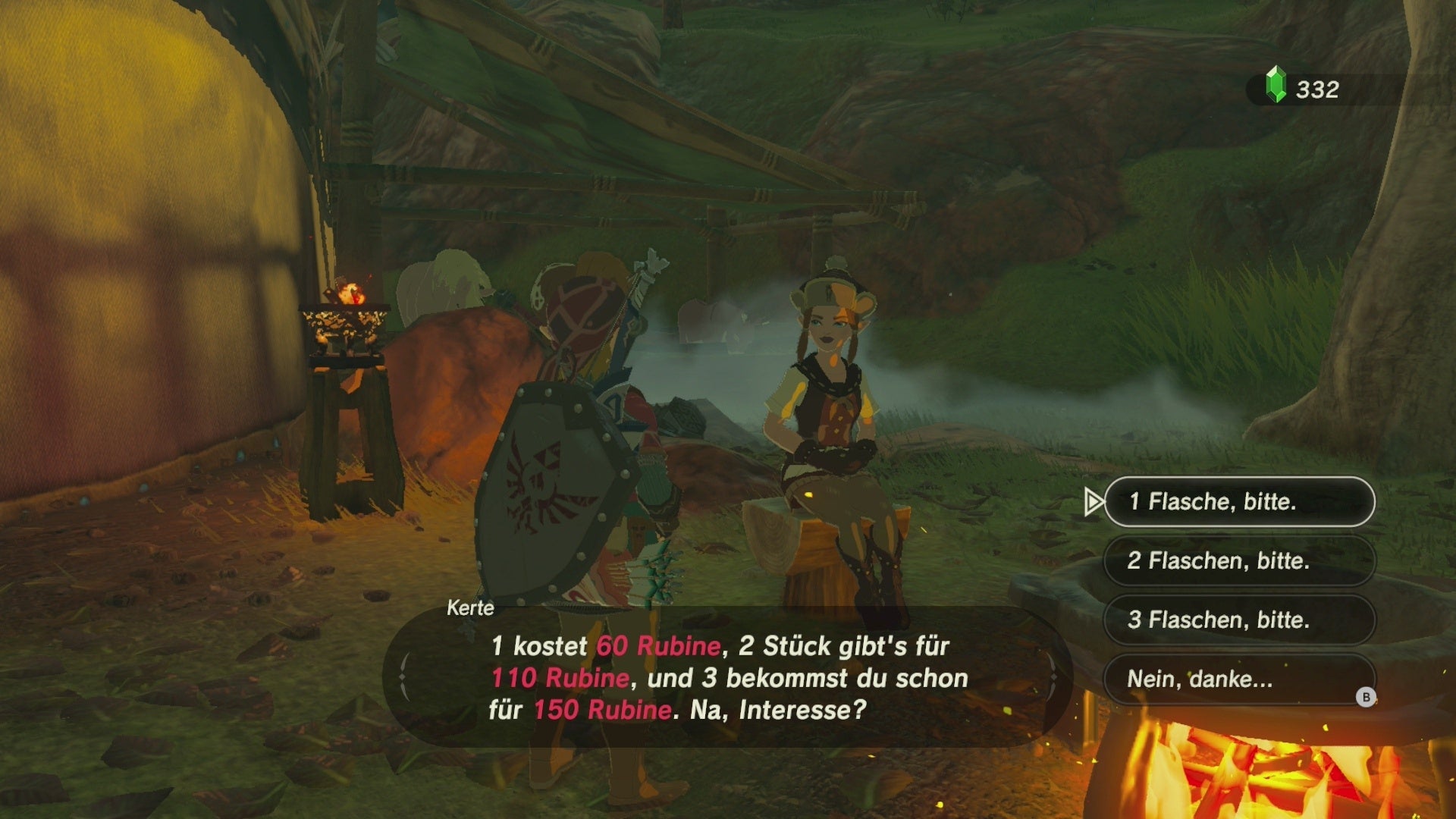 Zelda Breath Of The Wild Hitzeschutz Zelda: Breath of the Wild: Die vier Titanen - Hitze überstehen, Eldin