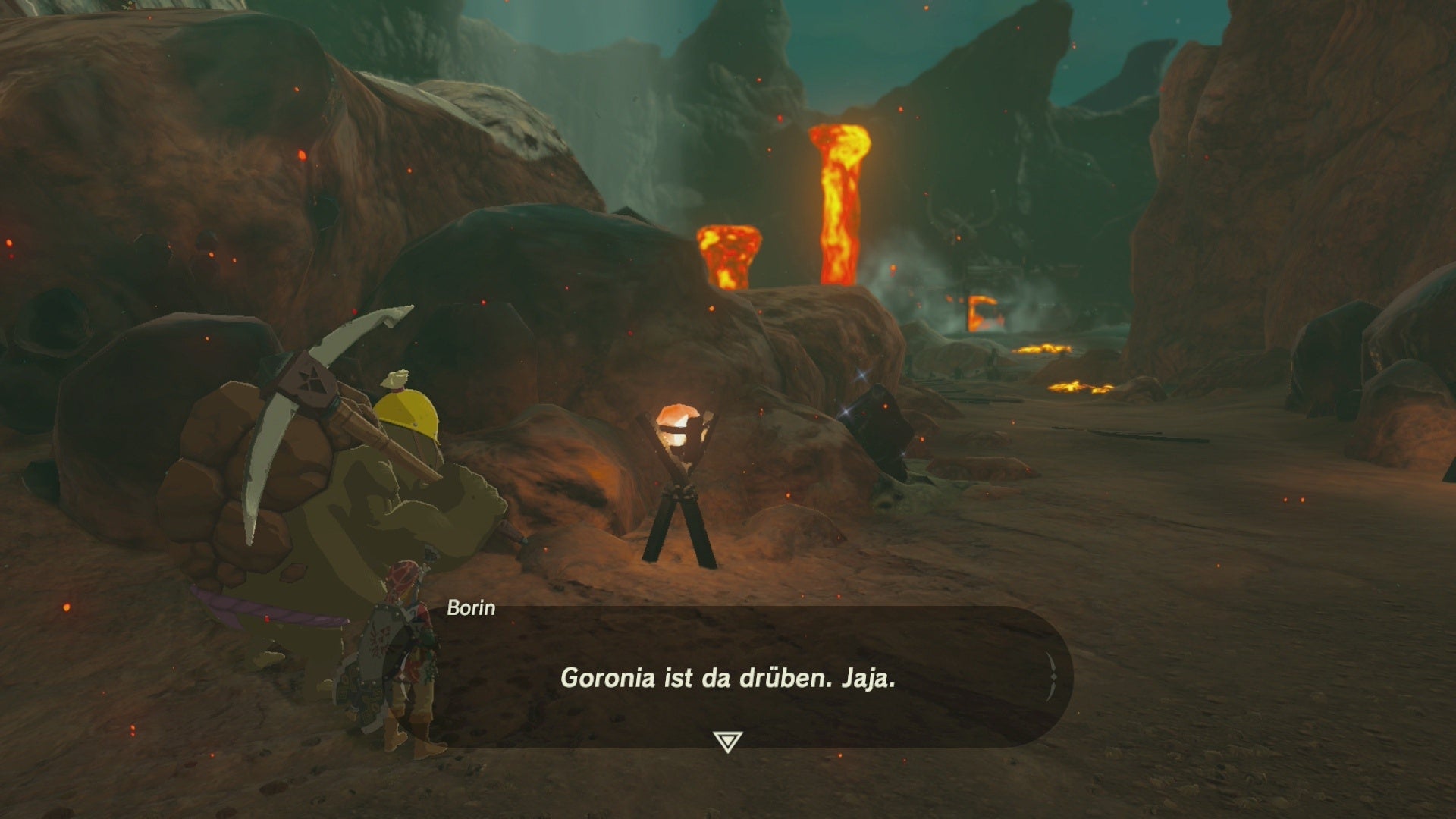 Zelda Breath Of The Wild Titanen Besiegen Zelda: Breath of the Wild: Die vier Titanen - Hitze überstehen, Eldin