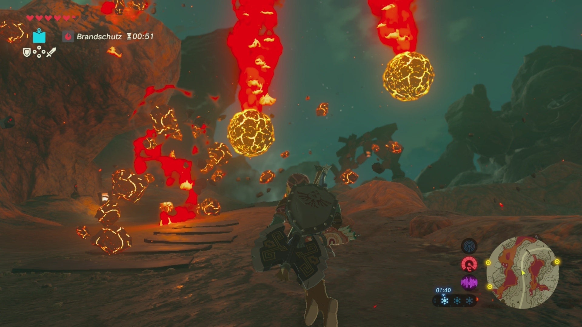 Zelda Breath Of The Wild Titanen Zelda: Breath of the Wild: Die vier Titanen - Hitze überstehen, Eldin