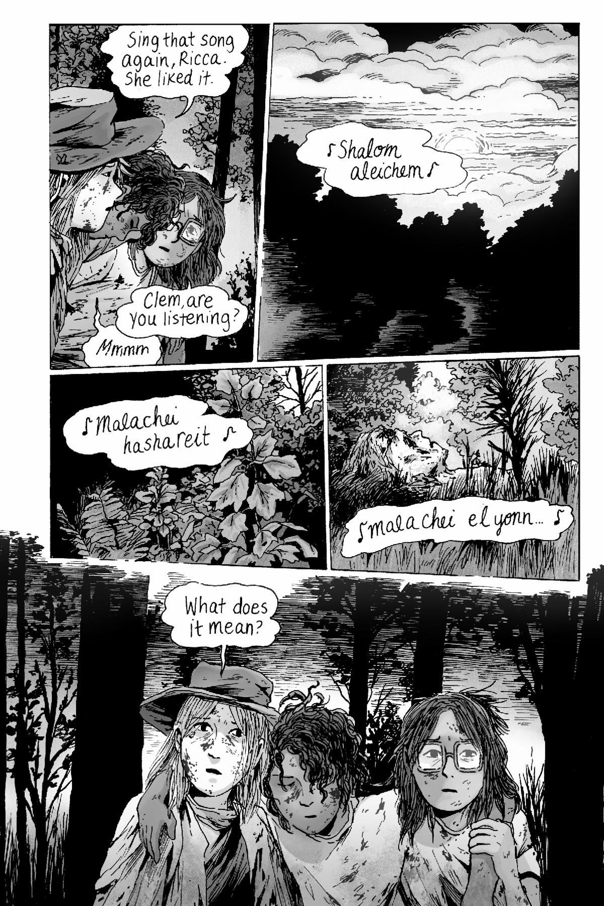 Inside Clementine Book Two by Tillie Walden and the YA continuation of