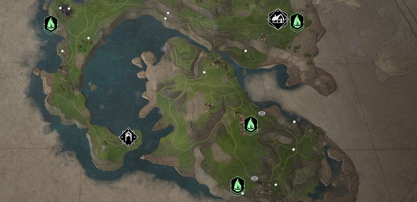 Hogwarts Legacy Alle Flohflammen finden, Karte mit Standorten (Flohdernde Flammen