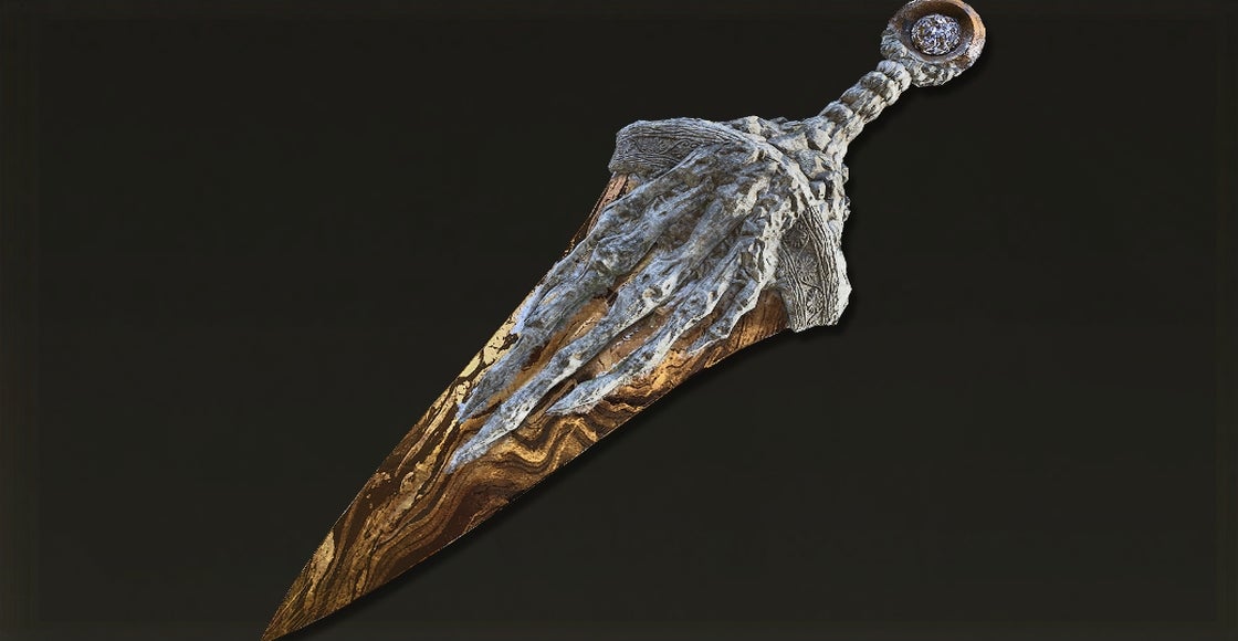 Elden Ring Klinge des Rufs (Bester Dolch), Schwarzes Messer, Reduvia, Cinquedea