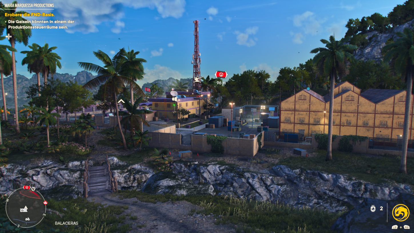 Far Cry 6 Balaceras Maria Marquessa Productions, Kontrollpunkt