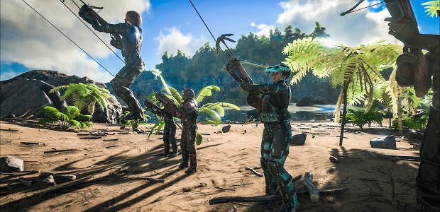Ark: Survival Evolved's New Grappling Hooks, Anti-Cheat