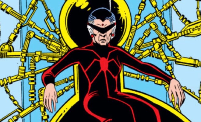 Illustration of Madame Web
