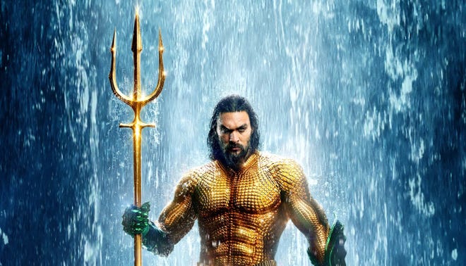 Cropped image of Jason Momoa as Aquaman