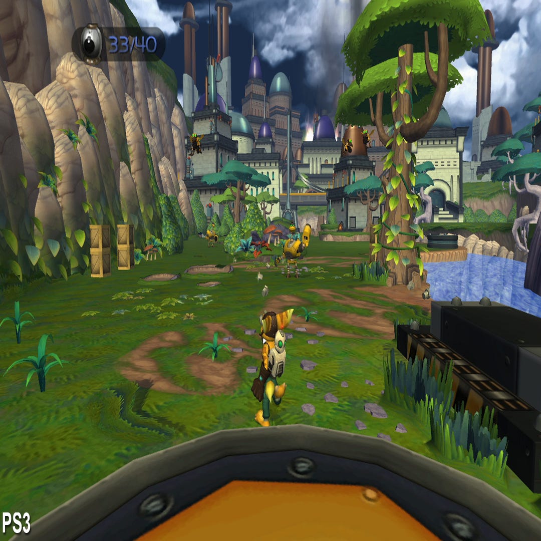 Ratchet and Clank Comparison PS2 VS PS4