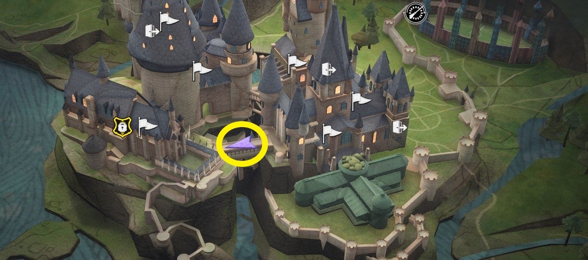 Hogwarts Legacy BrückenRätsel mit den Feuerschalen lösen (in Hogwarts