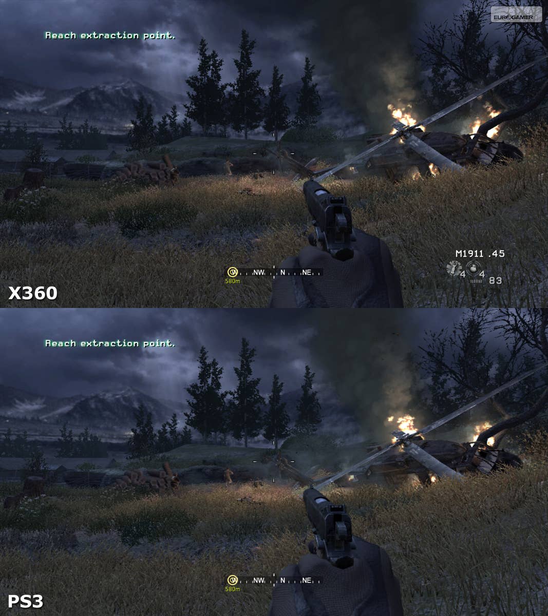 Xbox 360 Vs Ps3 Graphics Call Of Duty