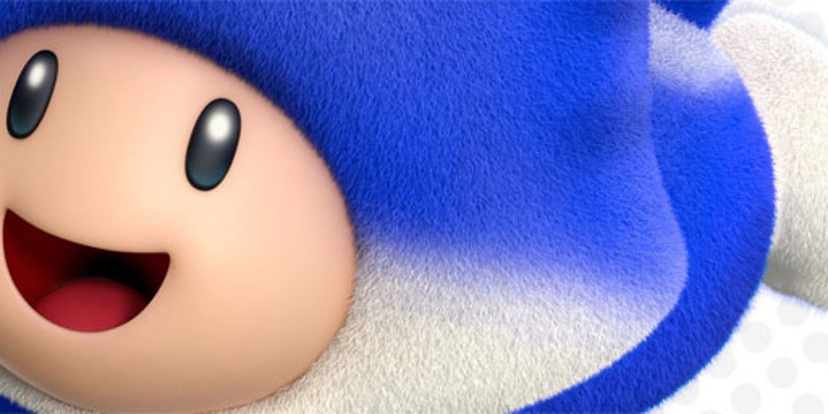 Blue Toad Super Mario 3d World