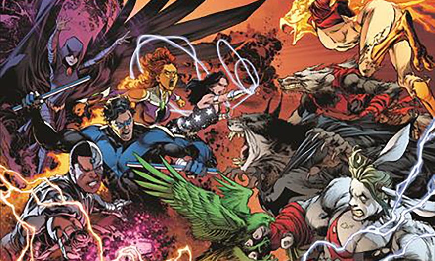 Titans: Beast World #6 cover