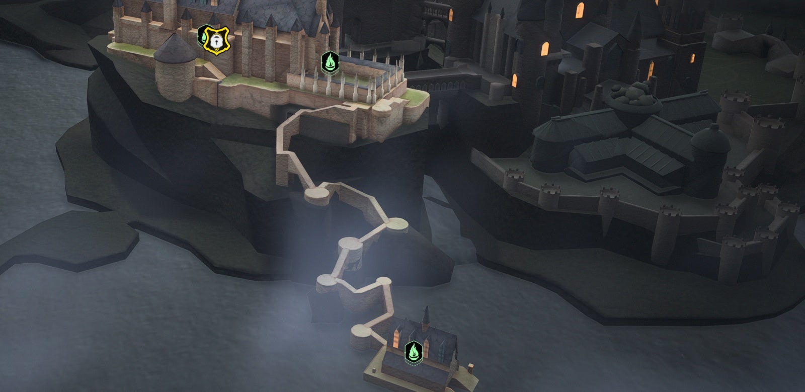 Hogwarts Legacy Alle Flohflammen finden, Karte mit Standorten (Flohdernde Flammen