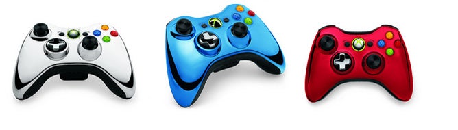 Xbox 360 special edition chrome series controllers announced VG247