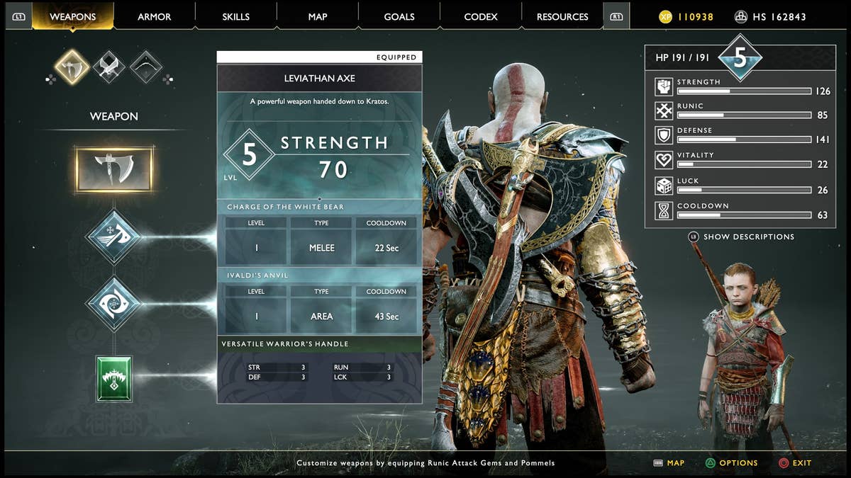 God of War: How to Upgrade the Leviathan Axe