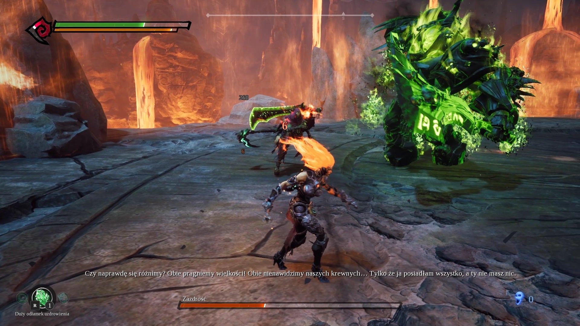 Darksiders 3 zakończenie walka z Pychą i Zazdrością Eurogamer.pl