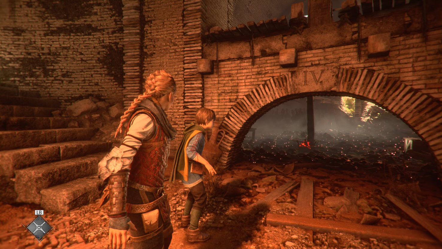 A Plague Tale Requiem Senke die mittlere Plattform ab, Ordne die Symbole in der richtigen