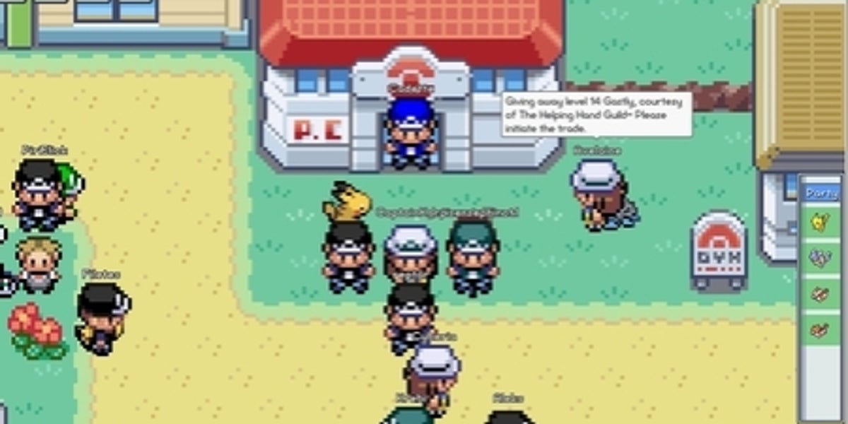 Fans transform Pokémon Red into an MMO