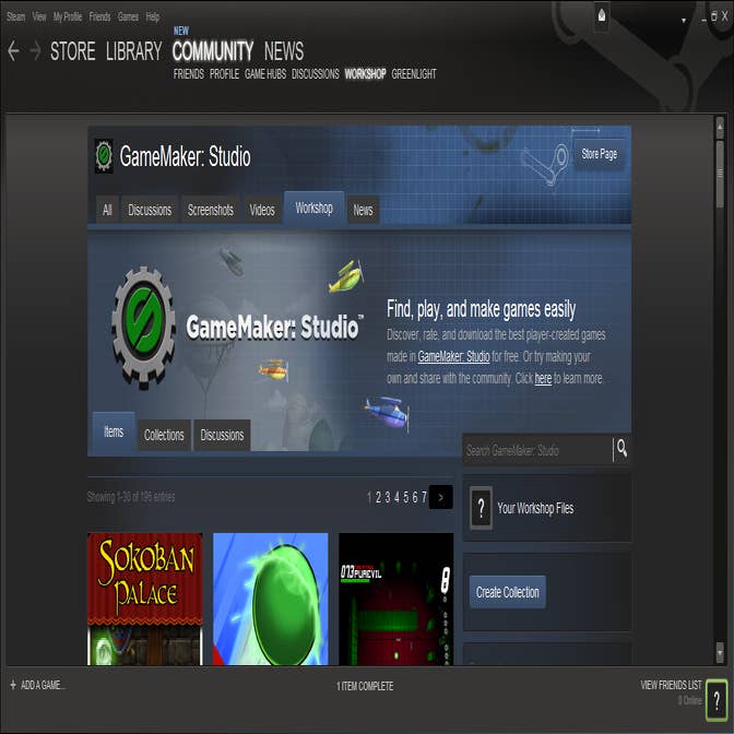GameMaker on Steam