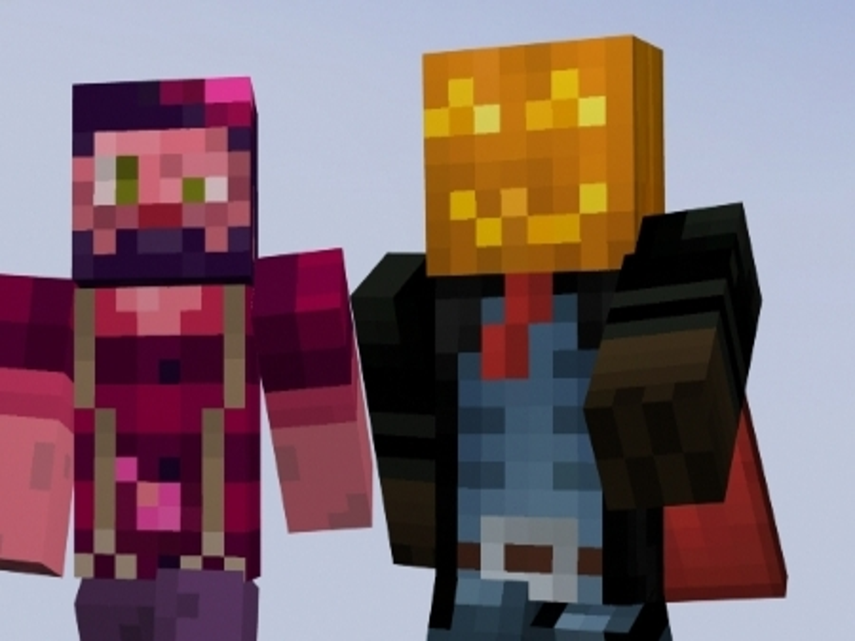 Minecraft X પર: Taking a look at the frightfully delightful skins you  submitted for our Halloween costume challenge! 🎃    / X