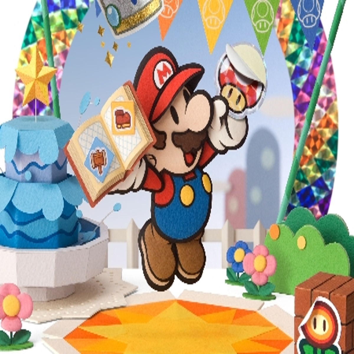 Tenslotte verlangen ik draag kleding Paper Mario: Sticker Star review | Eurogamer.net
