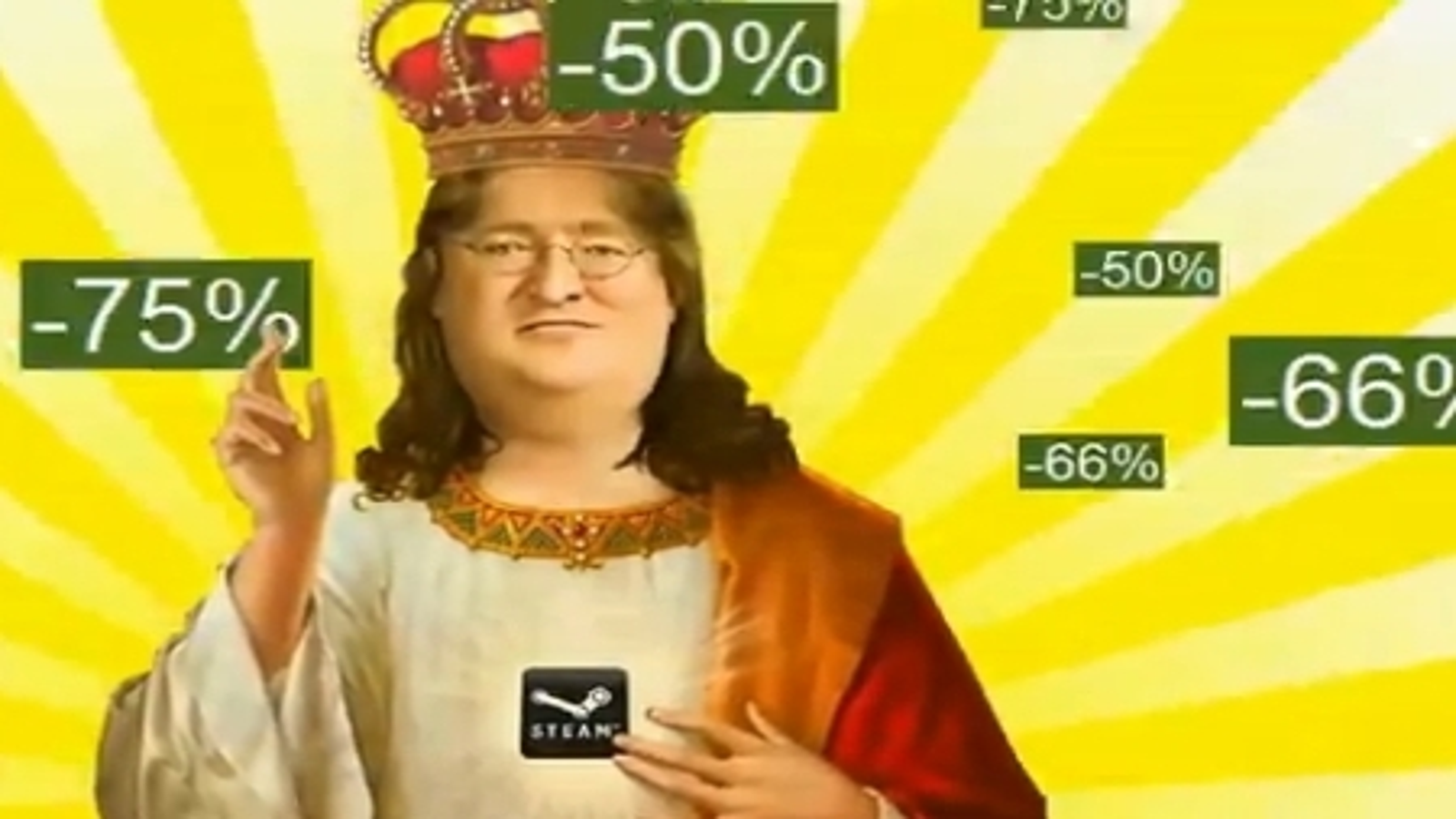 Gabe Newell is worth $1.5 billion