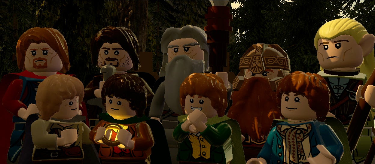 Lego lord of best sale the rings game characters