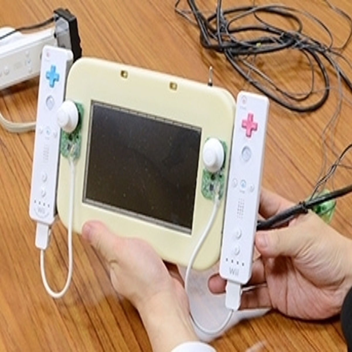 El prototipo del GamePad de Wii U eran dos Wii Remotes atados a un monitor