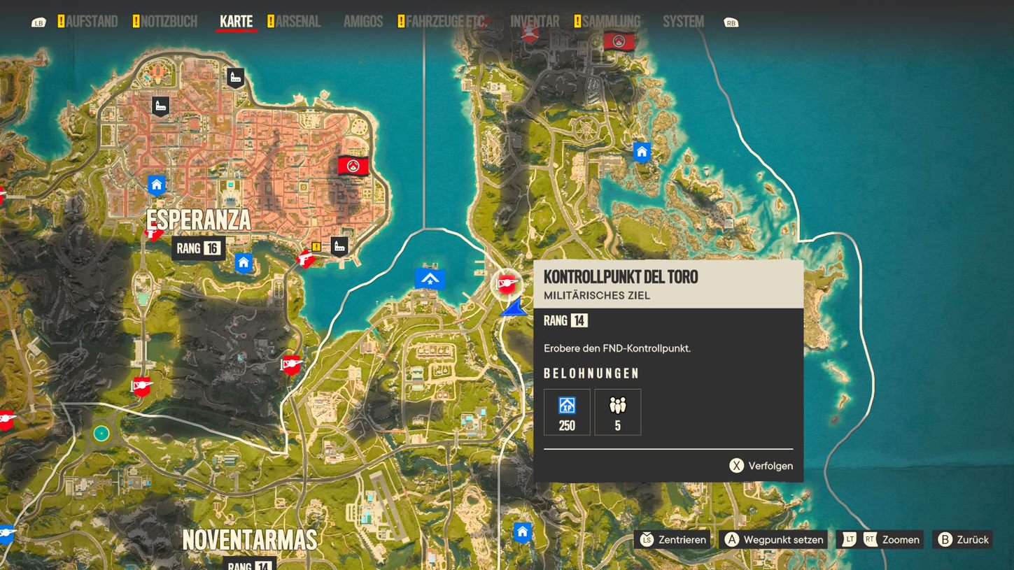 Far Cry 6 Kontrollpunkt Acantilado Agudo Far Cry 6: Spezialeinheitenbasis der FND, Codename: Kasuar